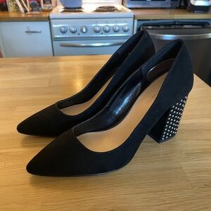 Max Studio Suede Pumps